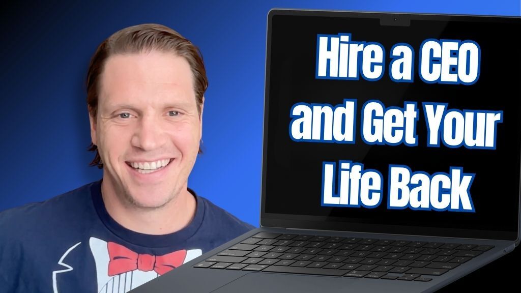 #179: Don’t Sell Your SaaS Yet: Hire a CEO and Get Your Life Back – Tighe Burke