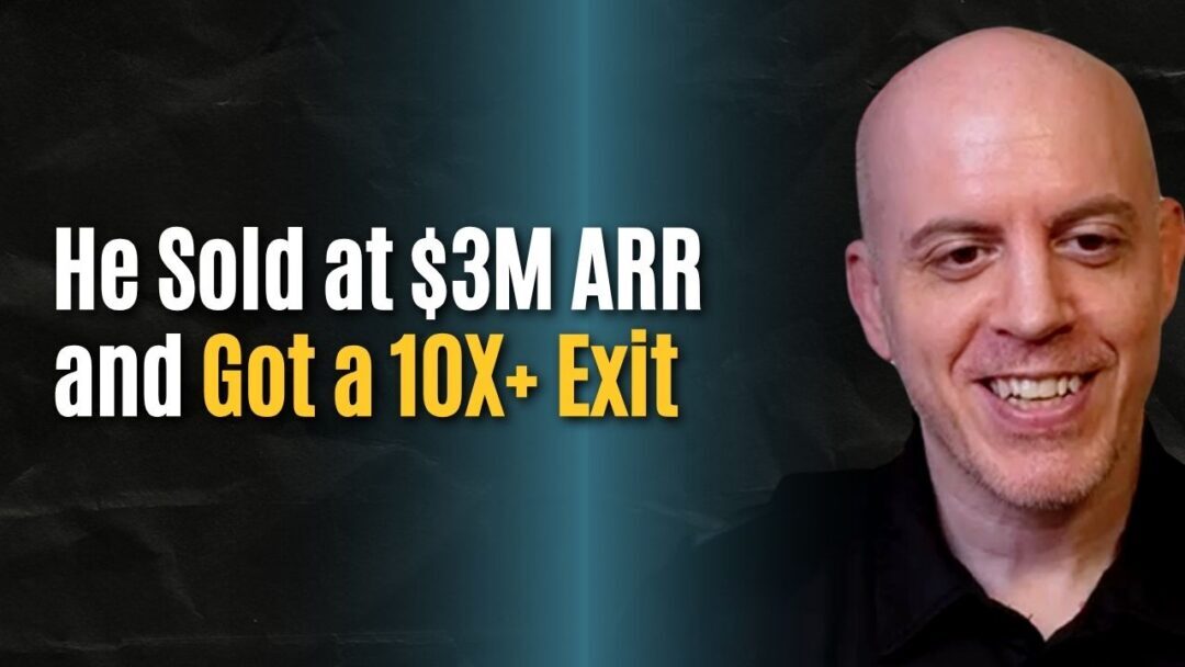#206: He Sold at $3M ARR and Got a 10X+ Exit to a PE Buyer – Eran Galperin