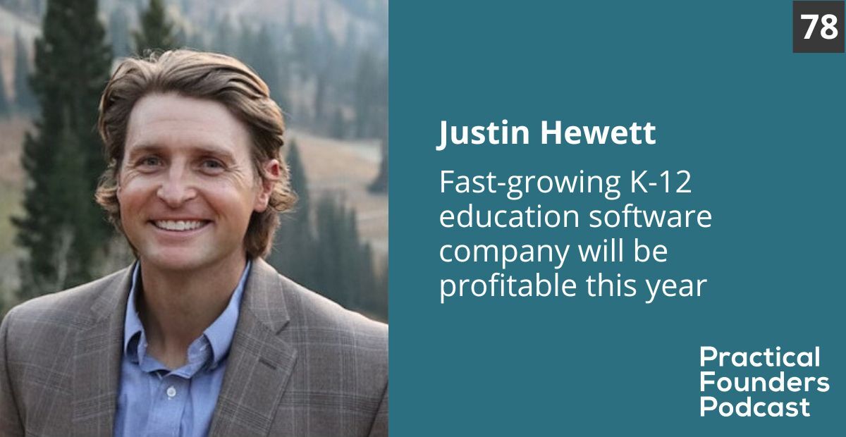 Justin Hewett, Flashlight Learning, Utah