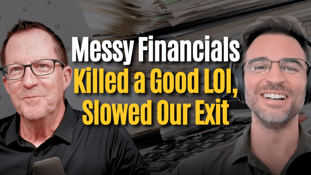 #216: Messy Financials Killed a Good LOI and Slowed a Profitable SaaS Sale – Riccardo Pisano